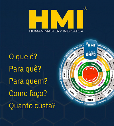 Human Mastery Indicator  Indicador de Perfil Psicológico com base nos “Tipos Psicológicos” de Carl Jung  Os “tipos psicológicos” foi uma das principais contribuições de Carl Gustav Jung para a humanidade.  Foram investidos 40 anos de sua vida para se chegar aos 16 tipos psicológicos.  É um indicador de características pessoais. Não julga – não existe tipos bons ou ruins. Não mede caráter e inteligência. A combinação das preferências caracteriza o tipo. Todos são igualmente valiosos.  O meio pode alavancar ou impedir.  BENEFÍCIOS PESSOAIS  O autoconhecimento e a percepção de comportamentos e atitudes.  Valorização e entendimento das diferenças individuais, melhorando o relacionamento interpessoal.  Comunicação eficaz.  BENEFÍCIOS ORGANIZACIONAIS  Líderes - Gerentes - Gestores - Empresários  Desenvolvimento de equipes saudáveis, tornando eficiente a comunicação entre líderes e colaboradores.  Adaptação do perfil pessoal às atividades.  Eliminar os conflitos interpessoais, identificando pontos fortes  a serem aperfeiçoados.  O seu resultado pode ser:  Extrovertido (E) ou Introvertido (I)  Sensorial  (S)      ou Intuitivo (N)  Racional (T)        ou Sentimental (F)  Julgador (J)        ou Perceptivo (P)  Tendo em conta as letras acima de cada característica e as minhas respostas ao HMI, o meu resultado foi: E51 - N11 - F9 - P44, dando como resultado do meu perfil 